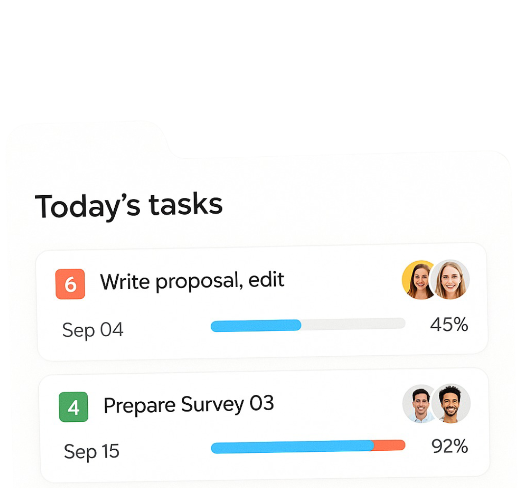 Tasks